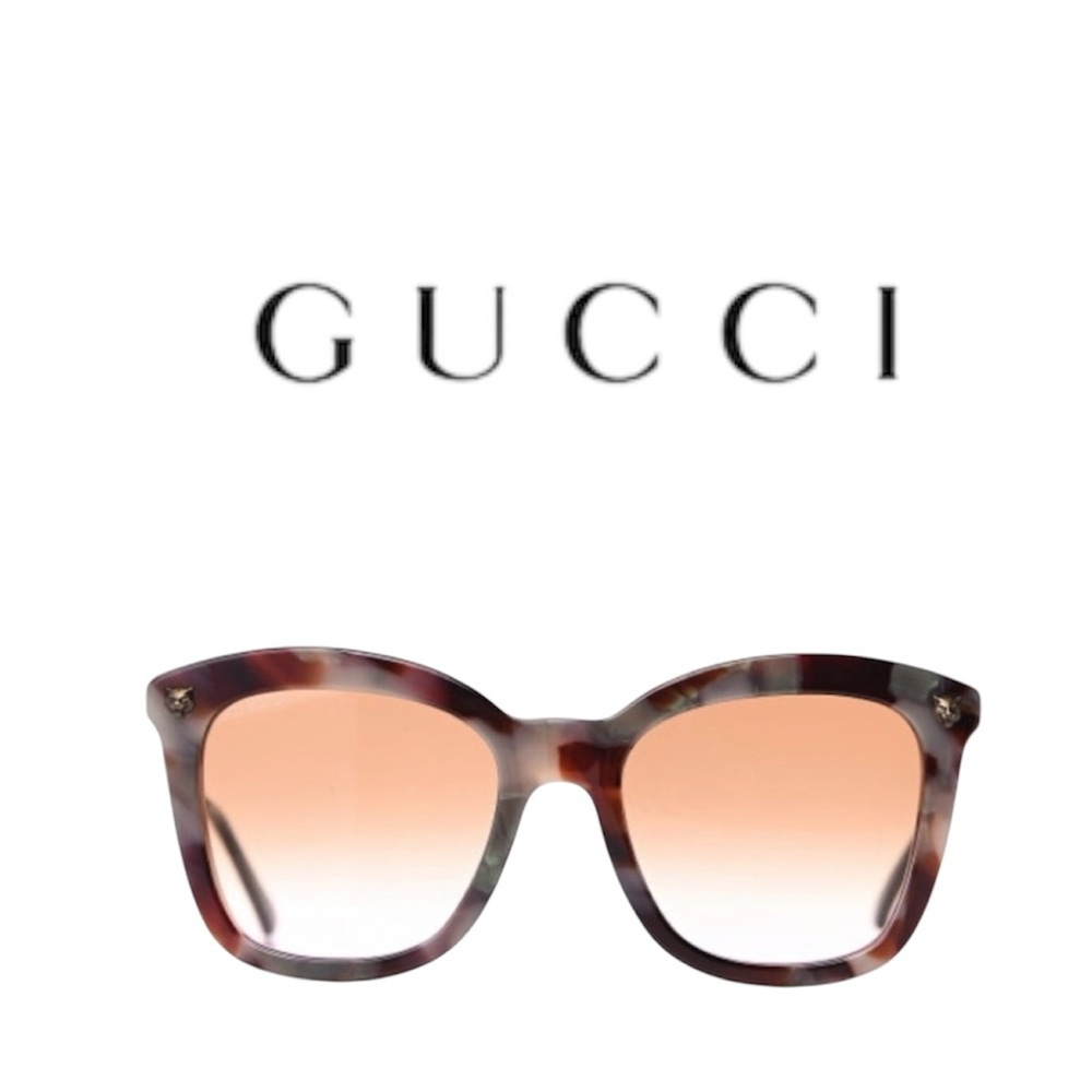 Gucci GG0217S Quartz Havana/Brown Gradient Sunglasses